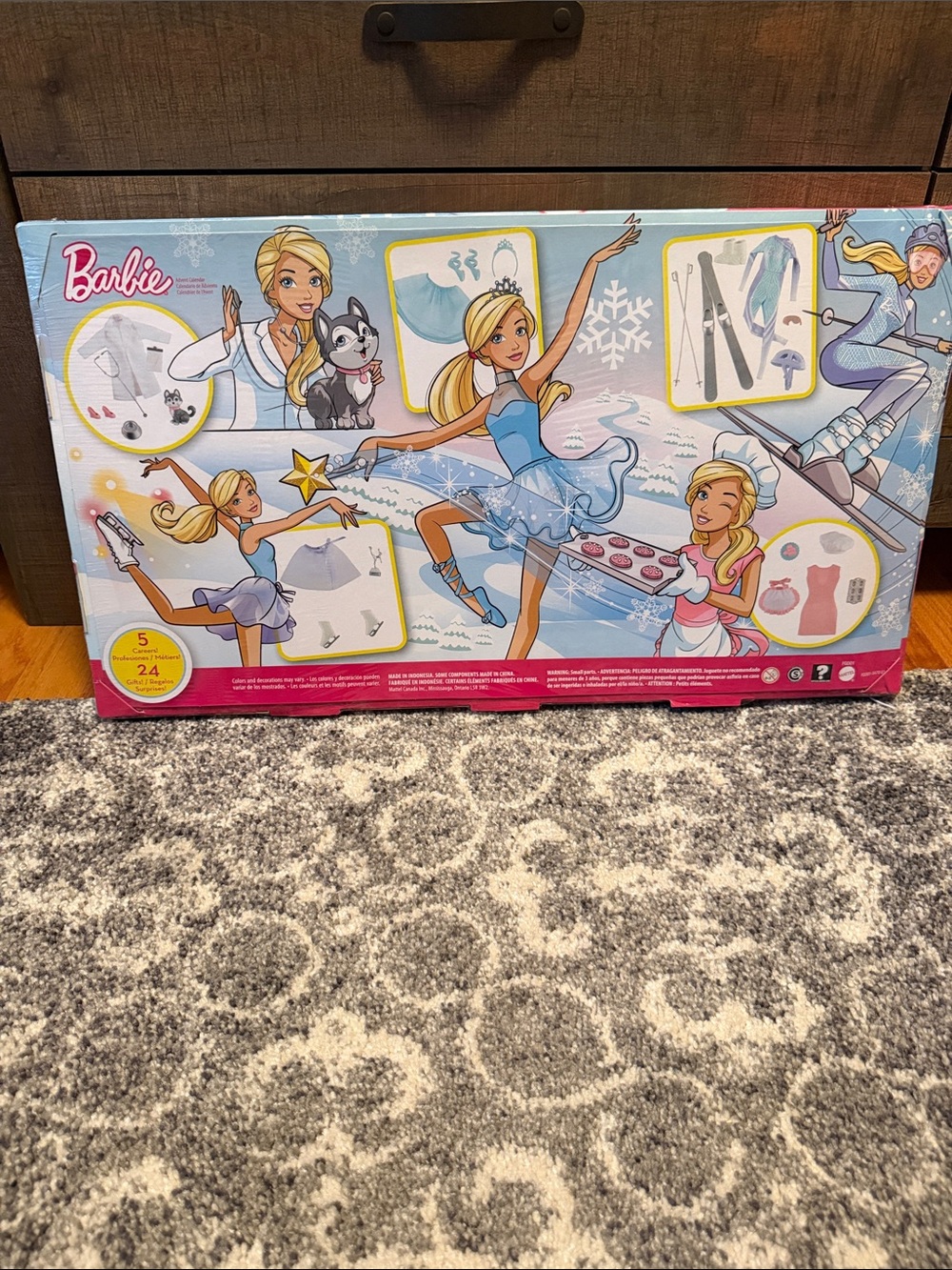 Barbie careers Advent Calendar 2016 - Pink and Blue - Picture 4 of 4